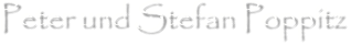Peter und Stefan Poppitz